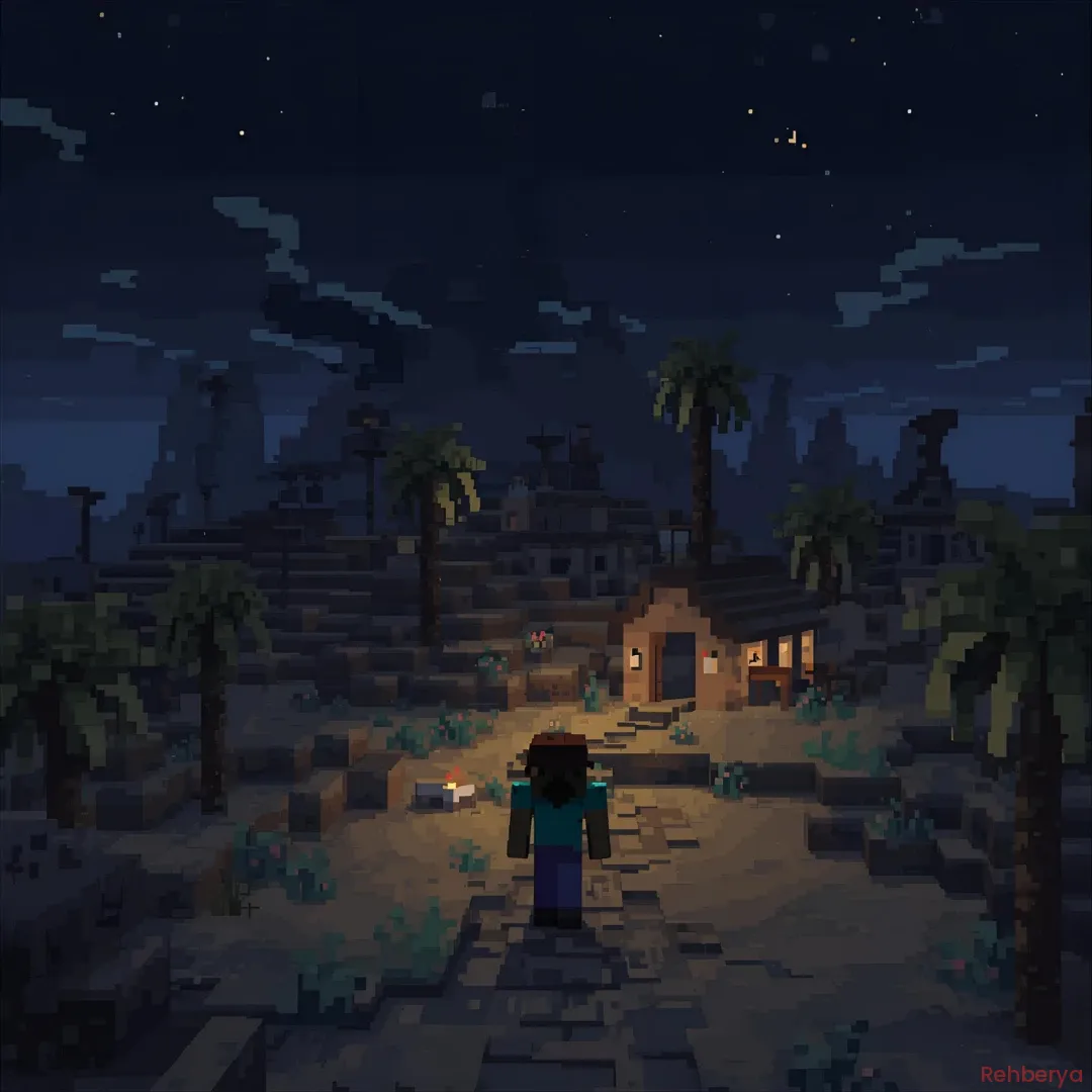 Minecraft Oyun İçi Görseli