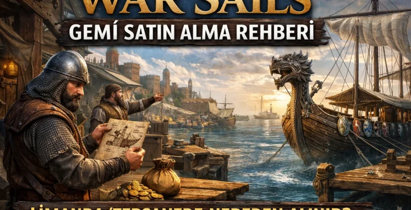 War Sails Gemi Satın Alma Rehberi: Limanda/Tersanede Nereden Alınır? War Sails Gemi Satın Alma Rehberi: Limanda/Tersanede Nereden Alınır?