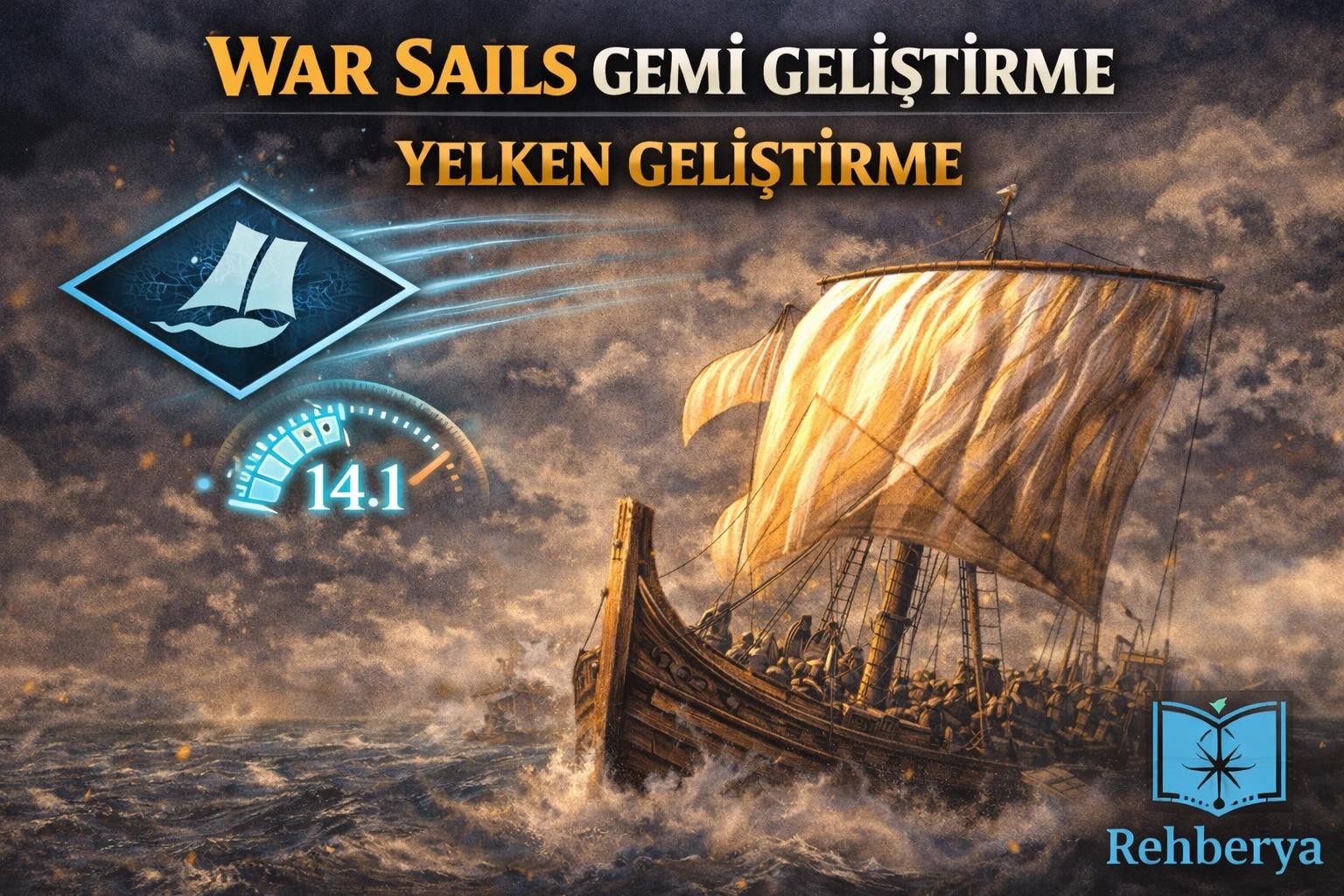 war sails yelken upgrade etme