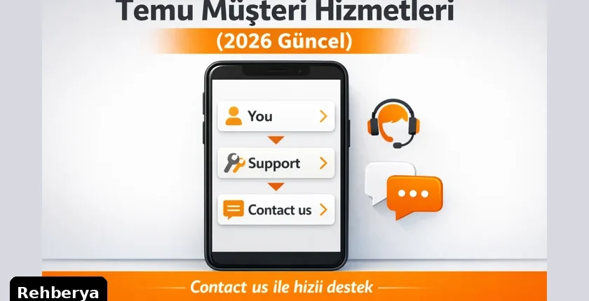 Temu Müşteri Hizmetlerine Nasıl Ulaşılır? (2026) Contact Us + Canlı Destek
